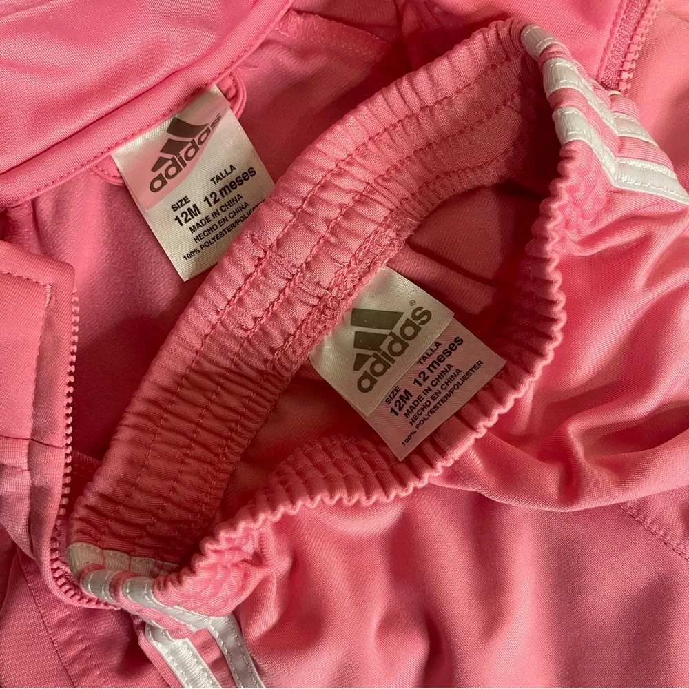 adidas pink tricot